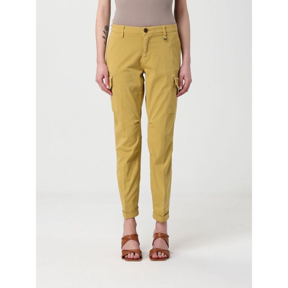 Mason's Women Stretch Cotton Cargo Trousers Mason's